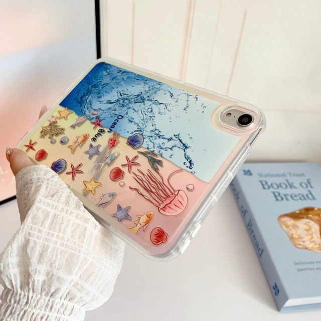 Kawaii Case for iPad Mini 6 7 A17 8.3inch Mini 4 5 7.9in Clear Back Funda for Apple Tablet 10th 11th A16 2025 Soft Cases