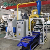 Machine intelligente de granulateur de fil de câble en cuivre pour ligne de production de recyclage de séparation de cuivre PVC
