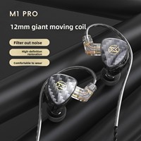 Écouteurs intra-auriculaires filaires dynamiques à aimant puissant M1Pro, port 3,5 mm, moniteur de basses HIFI avec micro pour le sport, la musique et l'usage quotidien