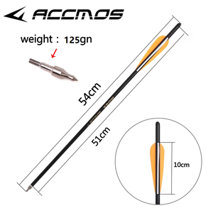 ID 7.6Mm OD 8.8Mm Cột Sống 400 Bắn Cung Săn Bắn Hỗn Hợp <span class=keywords><strong>Carbon</strong></span> Mũi Tên 16/17/18/20/22Inch Nỏ Mũi Tên Bu Lông Cho Nỏ Săn Bắn - Product Image 6