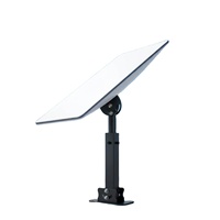 Support triangulaire réglable robuste, résistant aux intempéries, avec revêtement en poudre, pour montage Starlink sur toit, camping-car, terrasse, réception de signal améliorée