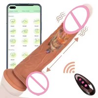 Vibromasseur réaliste télécommandé avec ventouse puissante pour femmes – Grande taille, sensation de peau naturelle