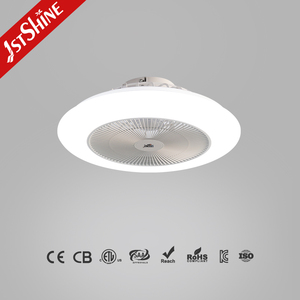 Ventilateur de plafond LED 1stshine pour chambre d'enfant, sécurité, vent doux, ventilateur de plafond à intensité variable avec lumière et télécommande - Product Image 2