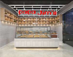 Vitrina de panadería personalizada y soporte de pan Muebles de tienda para estantes de exhibición de cafetería y panadería - Product Image 4