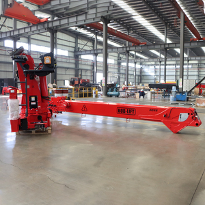 China 8 Ton Manipulador hidráulico Elevación Camión móvil Montado Grúa <span class=keywords><strong>6t</strong></span> 8 t 10ton Grúa de pluma recta para la venta - Product Image 2