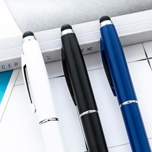 2 in 1 Stylus Touch Screen Twist Metal Ballpoint <b>Pen</b>, Rubber Coated Dual Function <b>Tablet</b> Phone Stylus <b>Pen</b> Custom Logo Business - Product Image 6