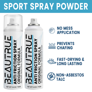Spray anti-frottement pour hommes, protection longue durée contre les ampoules, prévention des frottements corporels, lubrifiant cutané continu, vente en gros - Product Image 4