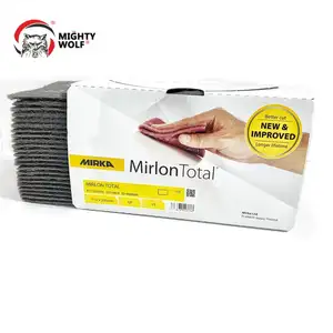 Industrial Mrika Mirlon Metal Non-woven Nylon Pads Polishing Abrasives Scotch Scouring Brite Hand Pads
