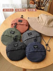 Quick Drying <b>Large</b> Wide Brim Bucket Hat Men Outdoor Fishing Trekking Jungle Sunblock Bucket Hats <b>Plain</b> Women - Product Image 6