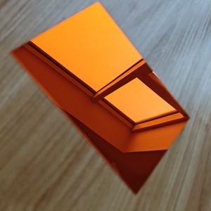 Lámina de Espejo Acrílico Plateado Flexible e Irrompible de 4x8 pies, Personalizable, de 2 mm, con Adhesivo, Servicio de Corte, Decoración para Marcos de Teléfono - Product Image 6