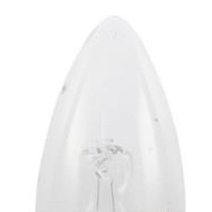 Lot de 34 ampoules en verre OMNILUX E27 en forme de bougie, 230V/28W, angle de faisceau 360°, 2700K, blanc chaud doux, finition transparente - Product Image 5