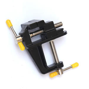 Mini étau de table en alliage d'aluminium de 35 mm, étau à mâchoires plates pour usage industriel, personnalisable OEM pour étau de table - Product Image 1