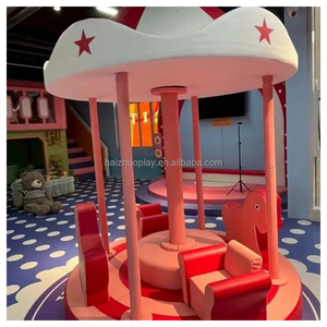 Parco giochi al coperto per bambini su misura Area di carico morbido giocattolo elettrico carosello per bambini per feste attrezzature parco giochi - Product Image 4