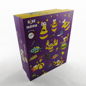 Custom Colorful Cute Printing Cardboard Paper Gift Lid and Base Boxes - Product Image 2