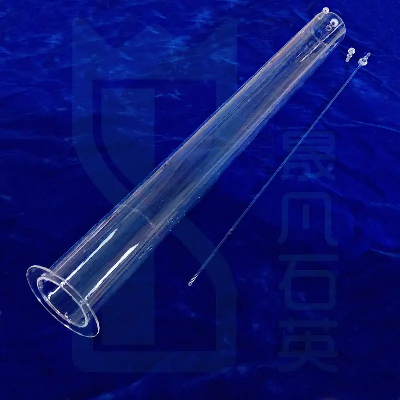 Tubo De Vidro Resistente Ao Calor Tubo De Vidro De Quartzo De Alta Preciosa Personalizado Tubo De Quartzo Do Forno Para Lâmpada UV