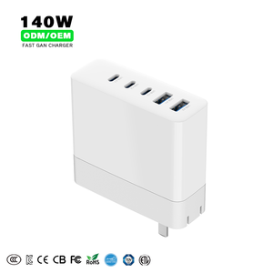 Venta al por mayor 140W Multi Protocolo Cargador rápido QC4 <span class=keywords><strong>0</strong></span> <span class=keywords><strong>PD3</strong></span> 1 US UK KR AU Enchufes de carga rápida para el teléfono del juego del ordenador portátil - Product Image 4