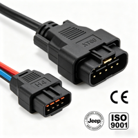Connecteurs Électriques Automobiles Marque JXTY, Connecteurs de Faisceau de Câbles en Plastique Personnalisés H4 XT60 pour Voiture Jeep, pour OEM