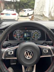 Painel <span class=keywords><strong>Digital</strong></span> de Instrumentos LCD de 12,3 polegadas para Carro com Sistema Linux, Velocímetro para Volkswagen Golf 7 MK7, Passat B8, Painel CC - Product Image 2
