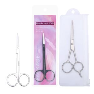 Cortapelos de acero inoxidable, recortadores de flequillo, recortadores de cejas, empaquetados para un fácil almacenamiento, belleza y peluquería para el hogar - Product Image 2