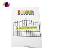 Impresión de libros de Educación de la primera infancia de tapa blanda personalizada para materiales de papel y cartón offset de escuela primaria y Universidad