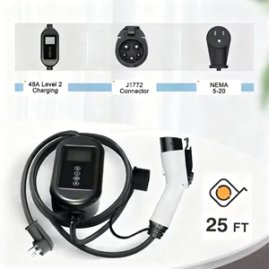 Cargador Portátil para Vehículos Eléctricos, Potencia de Salida de 3.5kW-22kW, Corriente de Salida de 16A-32A para Cargador de Vehículos Eléctricos GBT/TIPO2 - Product Image 4