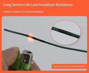 Fa pfa pfa tflo-n פח/כסף מצופה חוט טמפרטורה גבוהה חוט התנגדות טמפרטורה גבוהה 0.5/0.75/1/1.5/2 sqmm שטח חישה FF46-1 FF46-2 - Product Image 4