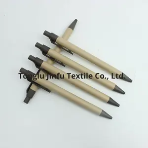 Stylo en papier de blé écologique biodégradable de style nordique, cadeau d'affaires pour le bureau, tube en papier <span class=keywords><strong>portugais</strong></span> - Product Image 3