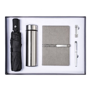 <span class=keywords><strong>2023</strong></span> Personalización <span class=keywords><strong>de</strong></span> lujo Promocional Executive A5 Notebook Set Umbrella Pen Gift Corporate Business gift sets - Product Image 4