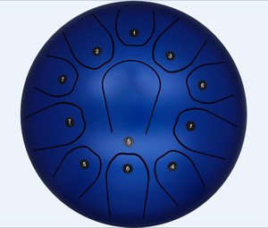 10 "Matt <span class=keywords><strong>Drum</strong></span> A B D E F # A B D pentatonic ดนตรีขนาดกลองถังเหล็กลิ้นฟรีกรณีและค้อนเครื่องเคาะ - Product Image 1