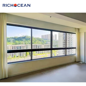 Ventanas Corredizas de Vidrio de Bajo Consumo Energético Personalizadas para Casas y Villas RICHOCEAN, Ventanas Corredizas de Aluminio Delgadas y Estrechas - Product Image 3