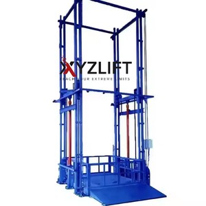 Monte-charge industriel XYZLIFT à rail de guidage, haute stabilité et capacité de charge, certifié EN81-31 - Product Image 3