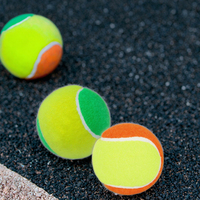 Balles de tennis en gros de logo personnalisé pour l'entraînement sportif et le divertissement Produit du fabricant durable en Chine