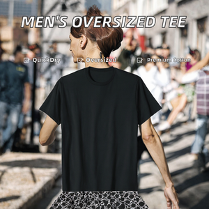 Custom Blank Oversized <b>Men</b> <b>T</b> <b>Shirt</b> Short Sleeve O <b>Neck</b> 100% Cotton Garment Dyed Casual Summer Tee - Product Image 2
