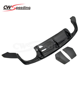 Ttrs MK3 sợi carbon khuếch tán phía sau với <span class=keywords><strong>Side</strong></span> Splitter spats bảng điều khiển cho 2016-2018 Audi TT MK3 - Product Image 4