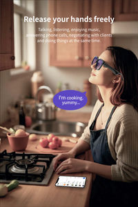 نظارات ذكية ملونة الأكثر مبيعًا في 2025 مع مساعد ذكاء اصطناعي وترجمة فورية ومكالمات هاتفية ومشغل فيديو بتقنية البلوتوث - Product Image 6