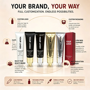 <span class=keywords><strong>Fondotinta</strong></span> Viso Idratante con Vitamina E e <span class=keywords><strong>SPF</strong></span> 50, Auto-Regolante Smart Match, Copertura Totale, Etichetta Privata Personalizzabile - Product Image 2