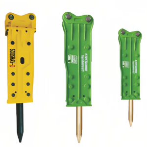 Escavadeira hidráulica disjuntor martelo pólo ferramenta cunha cinzel peças de maquinaria de construção nos tamanhos 135 140 155 165 30G 175 40G