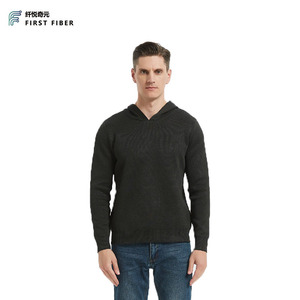 Première fibre propre marque ADAMAS sweat à capuche en Polyester 100% lavable résistant aux coupures veste noire pour la saison d'automne solide - Product Image 1
