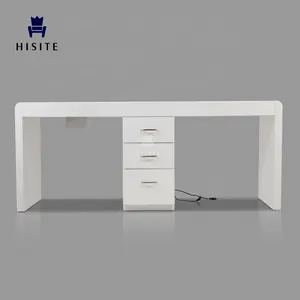 HISITE güzellik manikürcü mobilya tırnak teknisyeni masası çift manikür masası