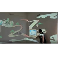 Software de Proyección Interactiva 3D para Piso y Pared, Juego de Proyección Interactiva para Interiores para Niños, Venta Caliente de Fábrica