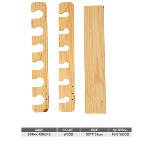 Selco <span class=keywords><strong>support</strong></span> <span class=keywords><strong>de</strong></span> canne à pêche mural 6 cannes à pêche en <span class=keywords><strong>bois</strong></span> - Product Image 4