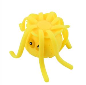 Mùa hè bãi biển theo chủ đề bên ủng hộ hồ bơi trò chơi bóng nước cao su phim hoạt hình căng thẳng bạch tuộc màu xanh màu hồng màu vàng màu xanh lá cây - Product Image 4