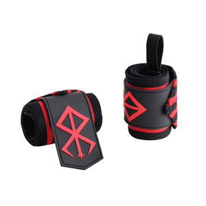 Custom logo Wrist Wraps Gym Fitness Breathable Support Straps Workout Weight Lifting Wrist Wraps with Thumb Loop Wrist <b>Brace</b> - Product Image 2