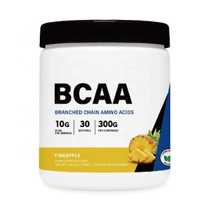 Faitury OEM 30 Servings Pineapple Flavor <strong>BCAA</strong> Supplement Branched Chain Essential <strong>Amino</strong> Acids Powder <strong>BCAA</strong> Powder 2:1:1 - Product Image 1