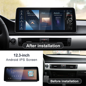 เครื่องเล่นมัลติมีเดียในรถยนต์ไร้สาย CNSTWEI ขนาด 12.3 นิ้ว Qualcomm 665 Android 14 สำหรับ BMW ซีรีส์ 3 E90 E91 พร้อม DSP ในตัว GPS Mirror Link หน่วยความจำ 8GB - Product Image 3