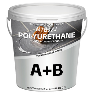 <span class=keywords><strong>Vernis</strong></span> transparent monocomposant à base d'eau en <span class=keywords><strong>polyuréthane</strong></span> <span class=keywords><strong>anti</strong></span>-rayures pour application au pinceau sur sols en ciment de garage et d'atelier - Product Image 1