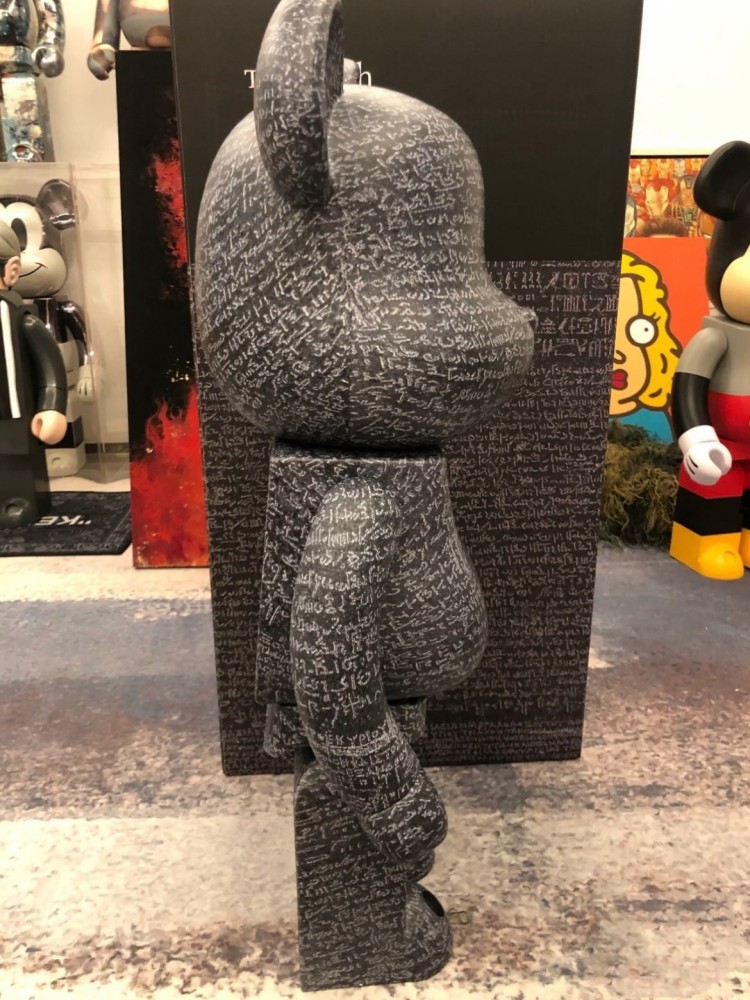 1000% Bearbrick the Rosetta Stone Museum Model Anime Action