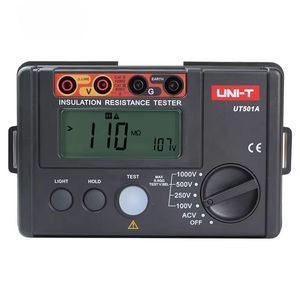 UNI-T UT501A เครื่องวัดความต้านทานฉนวน 1000V เครื่องทดสอบกราวด์ โวลต์มิเตอร์ การวัดอัตโนมัติ UT501A UNI-T UT501A 1000V ฉนวน - Product Image 5