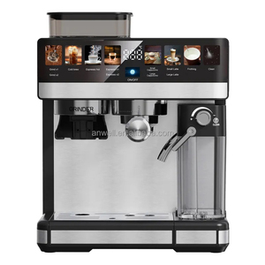 Cafetera Profesional Totalmente Automática de Nuevo Diseño Anwell, Cafetera para Cappuccino y Latte con Leche - Product Image 5