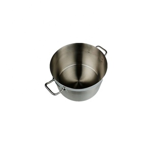 Casserole de cuisson grande taille en acier inoxydable avec fond à induction, fabrication directe d'usine OEM Junerte Kitchenwares - Product Image 5